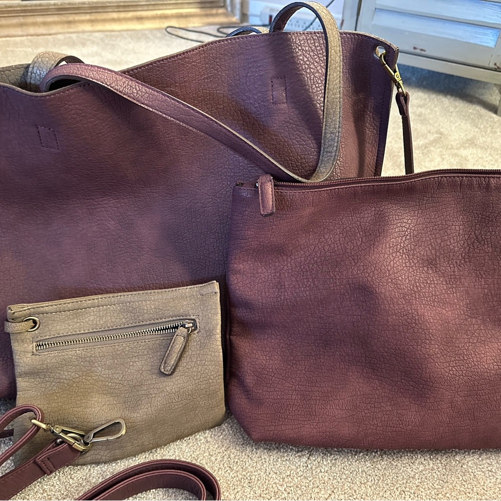 Three-piece Free People bag set